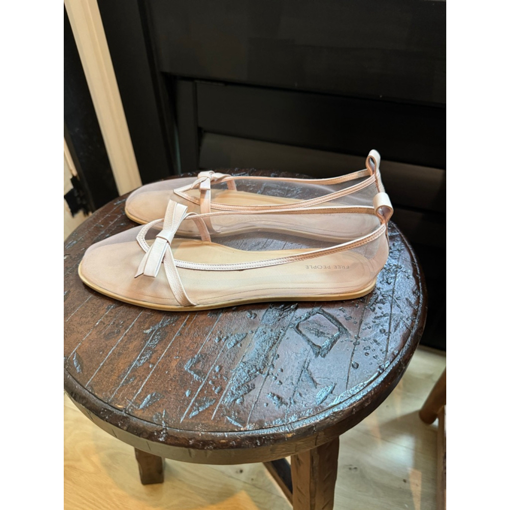 Women's Free People Ballet Flats Size 10 Pink - Picture 6 of 7